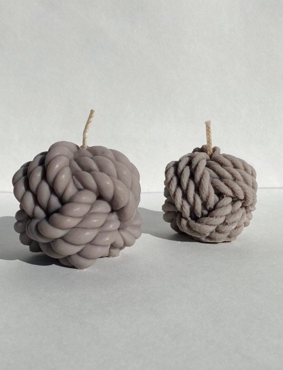 The Wool Knot set - Charcoal