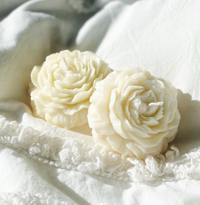 Peony Flower - White